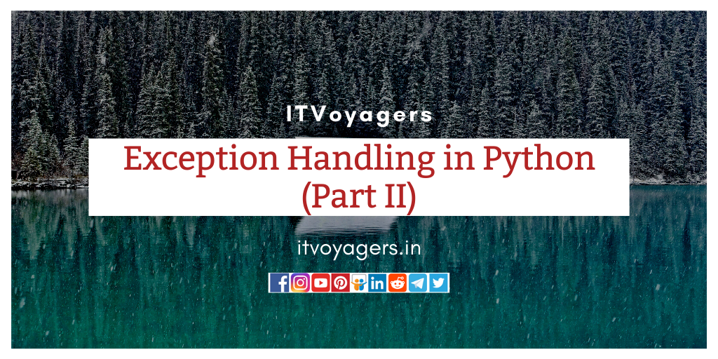 Python Exceptions - Ajay Tech