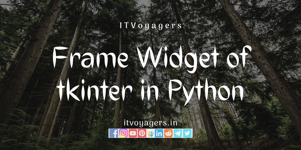 Frame widget by itvoyagers.in