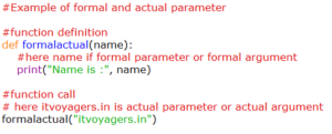 Easy Flow Of Function Execution,parameters,arguments-2 - ITVoyagers