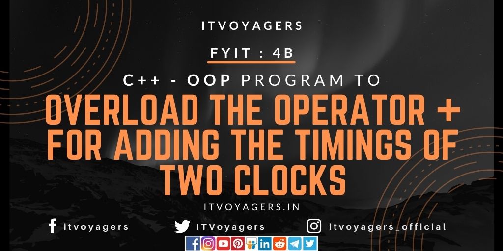 Overload the operator-itvoyagers