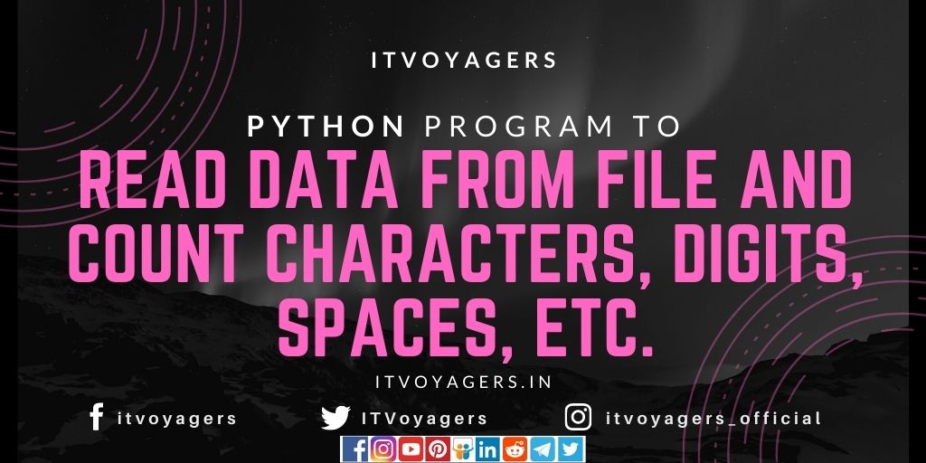 read data from file and count characters itvoyagers
